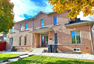 a brick building with a mail box in front of it at Luxury Home in Mississauga in Mississauga