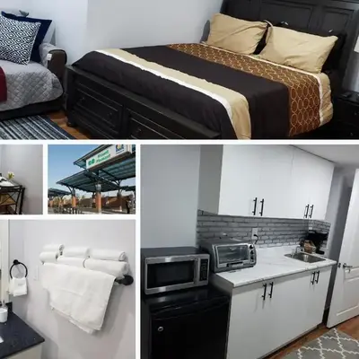 Luxurious 1BR - 1BA Apt Modern Bright with free parking-pc