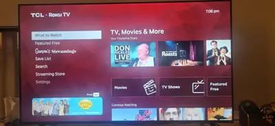 a television screen with a bunch of videos on it at Cozy Home Close to Attractions in Niagara Falls in Thorold