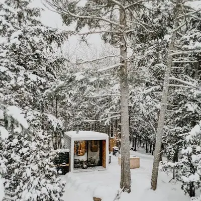 Aux Box Muskoka Modern Muskoka Bunkie