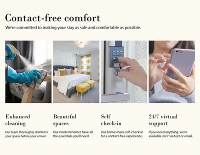 a collage of photos of a hospital room with a person holding a phone at Comfortable & Spacious Private Room with Ensuite in Corso Italia in Toronto
