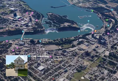 a map of the city of san lorenzo at Ultra Close to Clifton Hill and the Falls & Wonderful Free Breakfast Delivered Daily in Niagara Falls