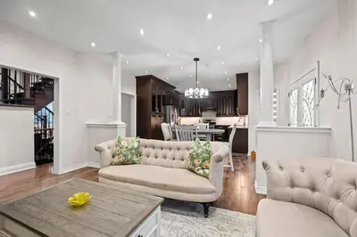 Gallery image of Modern Elegance, Dual Fireplaces & Outdoor BBQ in Mississauga