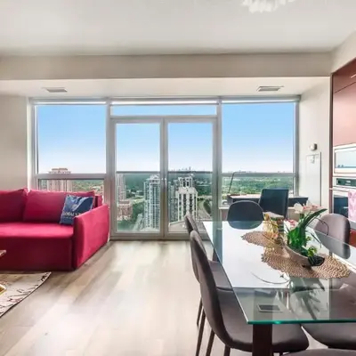 High Floor 1 Bedroom plus Den Condo Apartment City View North York Toronto