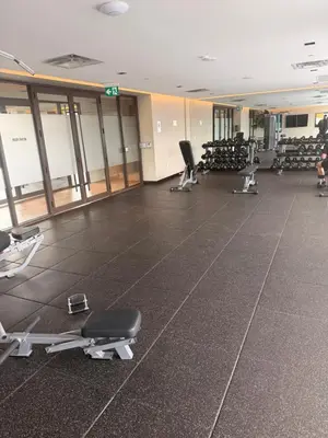an empty gym with chairs in a building at Uniqueplace in Vaughan