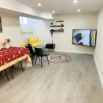 Newly Renovated and Spacious 3BR Private Apartment with 3 Baths & Parking