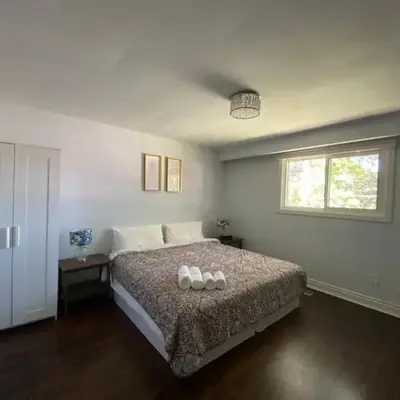 Yonge and Finch Subway !O Cozy & Modern Private Bdr with Private Half Bathroom